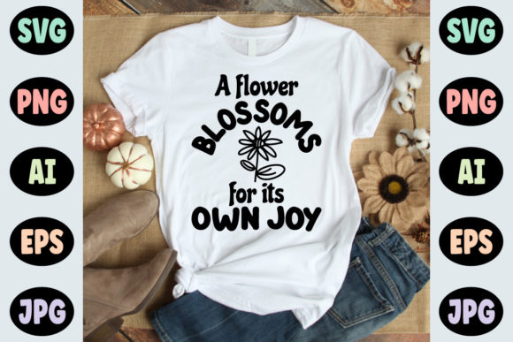 A Flower Blossoms for Its Own Joy SVG Review
