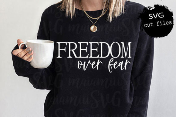 Freedom Over Fear Embroidery Design for Real Projects