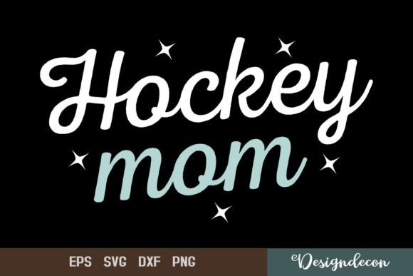 Hockey Mom Retro Sublimation SVG