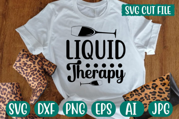 Liquid Therapy Svg: A Flowing Embroidery Design for Real Projects