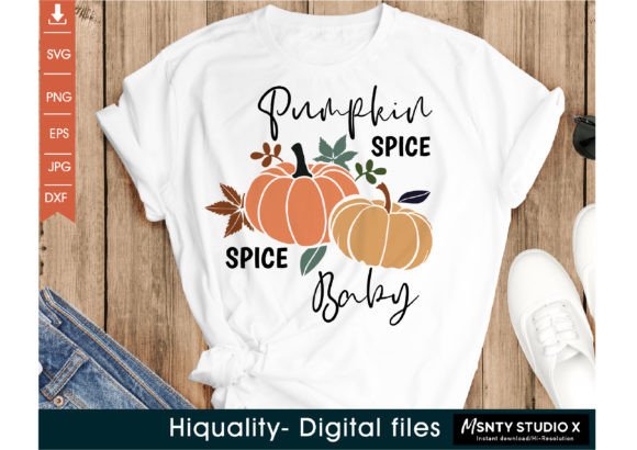 Pumpkin Spice Spice Baby SVG
