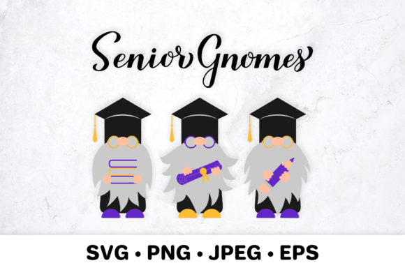 Senior Gnomes SVG Graduation Quote Review