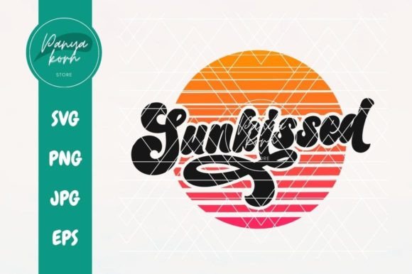 Sunkissed: A Summer-Inspired Embroidery Design